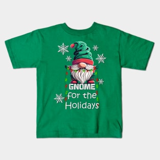 Christmas Gnomes, Funny Cute Gnome For The Holidays Kids T-Shirt